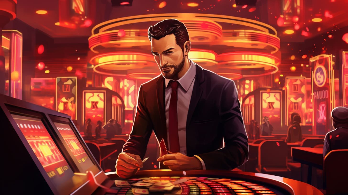 Antarmuka penempatan taruhan No Commission Baccarat dengan pilihan Pemain, Bank, dan Seri
